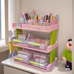 书桌置物架学生宿舍桌面化妆品收纳层架家用多功能多层收纳神器