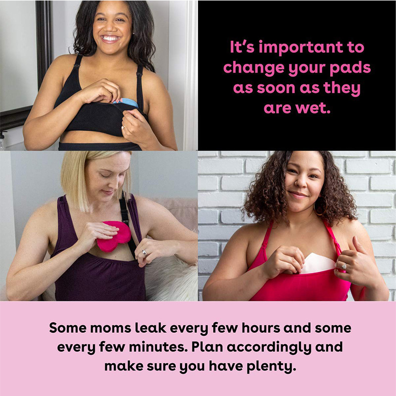 亚马逊爆款防溢乳垫可洗防溢乳贴 产妇哺乳溢奶乳垫竹