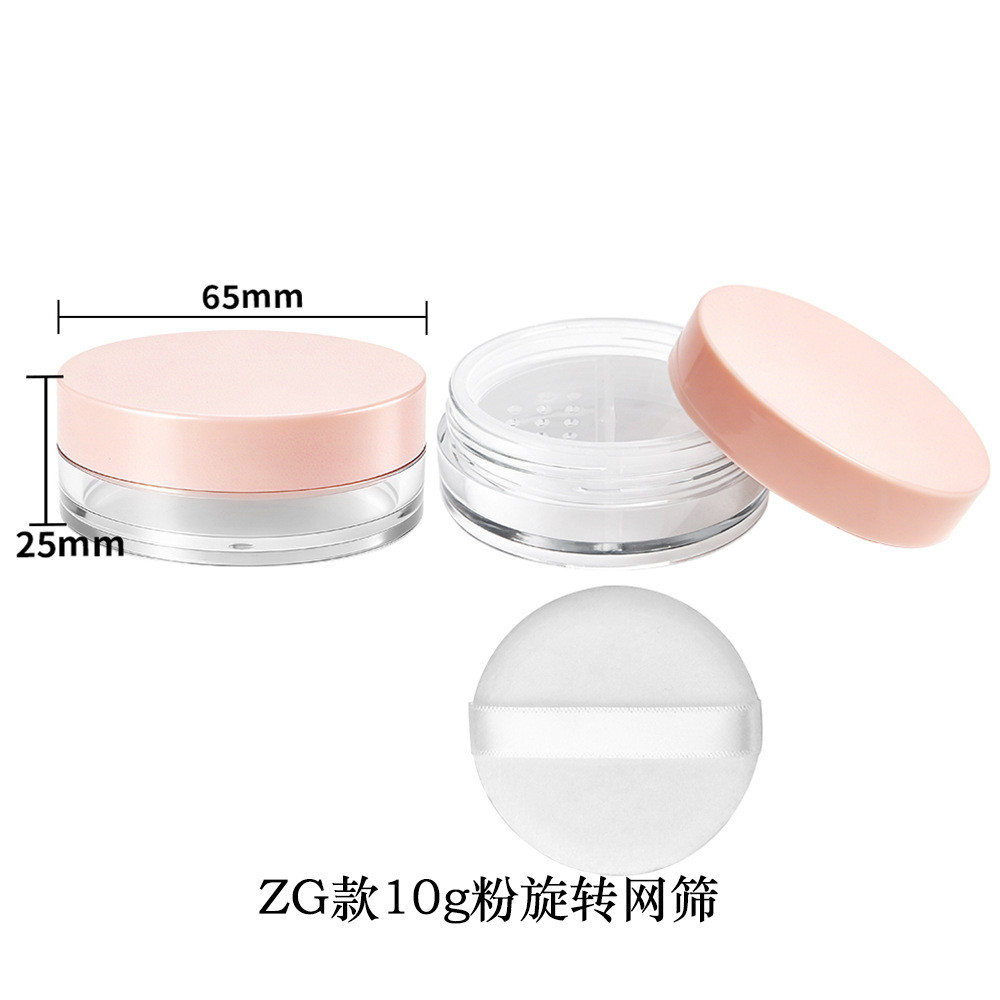 Materiales de embalaje para polvos sueltos en stock: caja dispensadora de polvo suelto ultrafina con tapa abatible y malla elástica grande, para 8g, 15g, 20g.