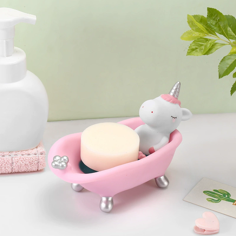 Милый Корейский мультфильм Ванна мыльница креативная домашняя Ванна мыльница для мытья лица мыльница