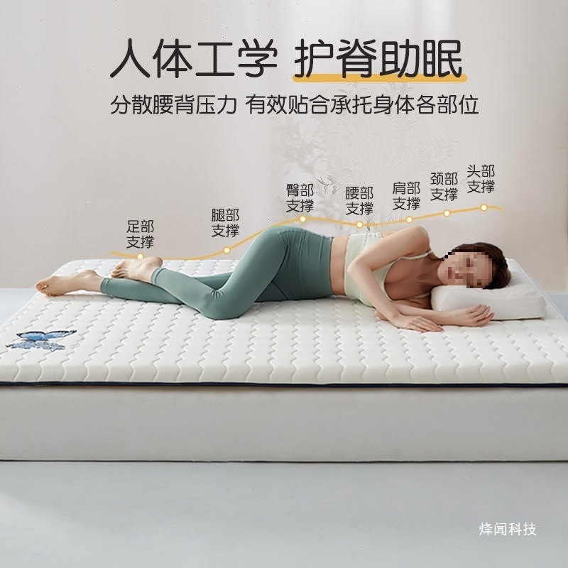 乳胶记忆棉床垫软垫家用卧室榻榻米加厚学生宿舍单人租房睡垫|undefined