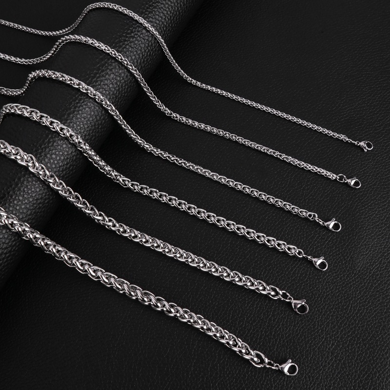 Simple Style Cool Style Geometric 304 Stainless Steel Plating Unisex Necklace display picture 6