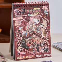 谷卡微恐主题合集本5.0造景贴纸3d立体微缩场景diy手工解压拼贴画