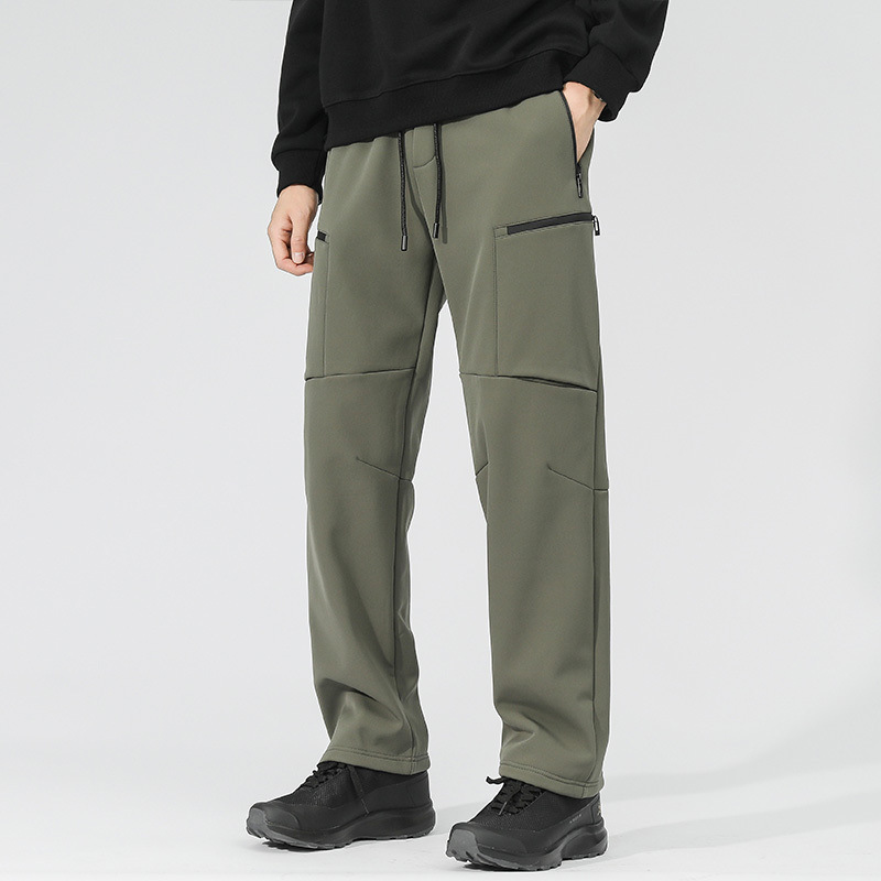 Travel demi-season warm climbing fashionable trousers for men and…