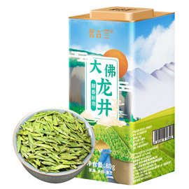 茗古兰品牌新茶大佛龙井茶批发 好茶清香耐泡绿茶嫩芽茶叶罐装供