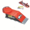 Children's skateboard, props, playing field, minifigure, suitable for import