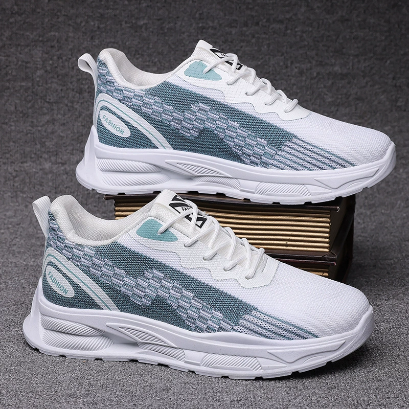 Мужская обувь новая сетка дышащая мужская спортивная обувь модный тренд повседневная обувь универсальная мужская обувь для внешней торговли одиночная обувь