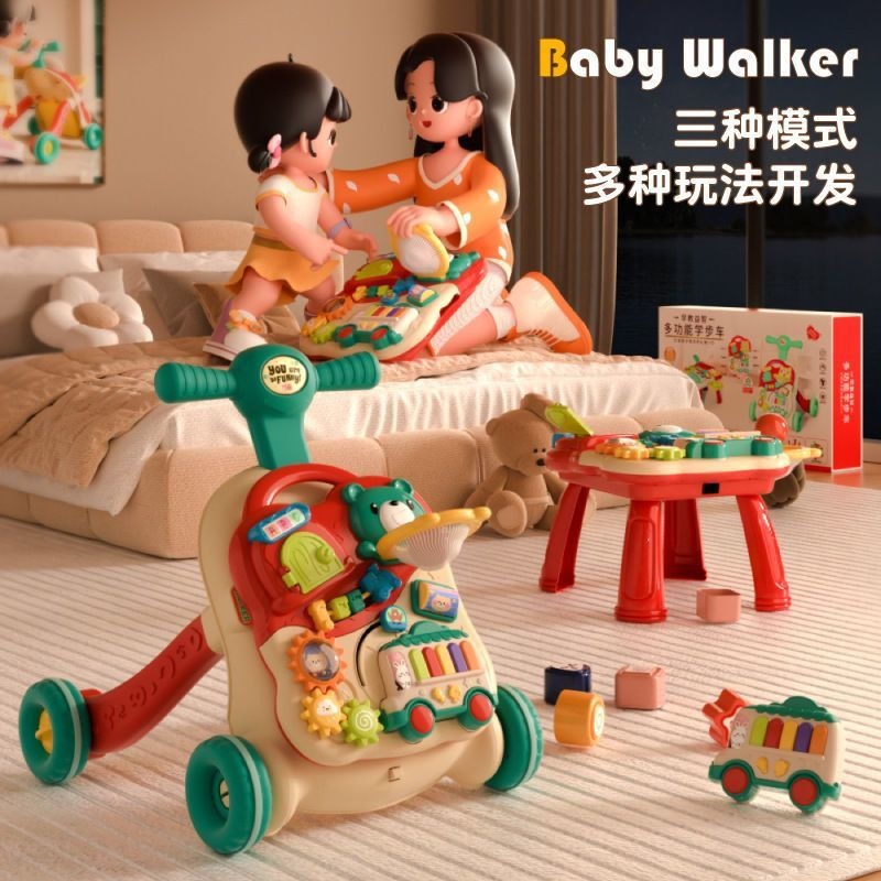 Baby Baby Baby Walking Wheel Pierna anti-rollback Baby Walking Wheel Juguetes para niños de 1 año image 4