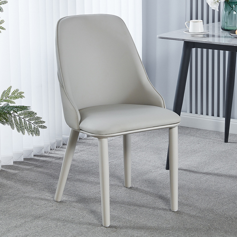 Silla de comedor moderna y simple silla de comedor de lujo ligera silla de comedor silla de mahjong confortable silla de recepción silla de hotel