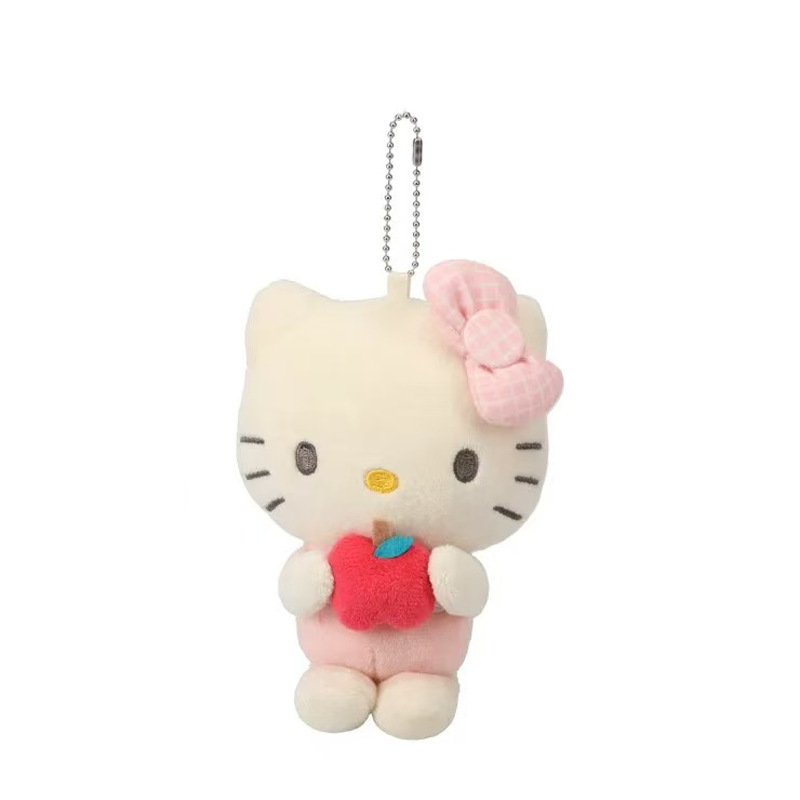 日本の新しいサンリオ共同ブランド平成ホットガールミルクカメラktぬいぐるみガールハートバッグペンダント|undefined
