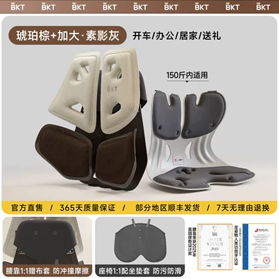 Bkt Car Lumbar: Waist support - mixed-pack-amber-brown-extra-plain-shadow-gray