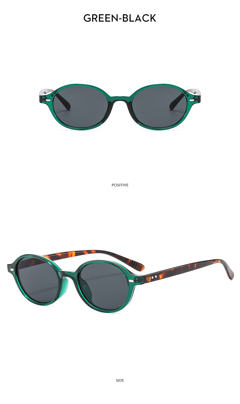 42g Weight Full rim frame Glasses Structure Sunglasses, Glasses Classification PC, UV400 Protection Lens Material Oval Frame Glasses Style Casual Occasion Color Block, Solid Color Pattern All Seasons Season Unisex Gender Vacation, Classic Style Style Vacation Classic Style Color Block Solid Color PC UV400 Protection Oval Frame Full Rim Frame Women's Sunglasses 9