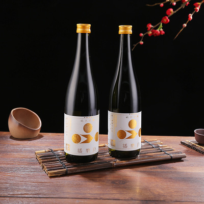 Оригинальное импортное сакэ из Японии Fukunishiki Harima Road Junmai Ginjo сакэ в стеклянной бутылке в запечатанной упаковке