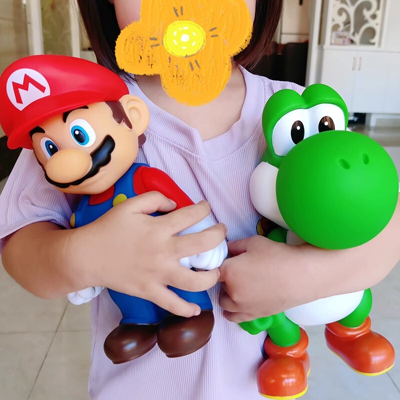 Super Mario Toys, Movable Mario Figures, Bowser Models, Mario Galaxy Ornaments, Large-Sized Figurines