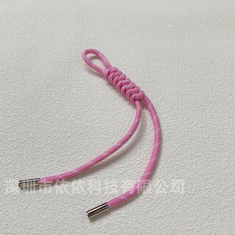 miu系彩色尼龙绳包挂绳结手工尼龙编织绳miu钥匙扣挂件配件跨境|undefined