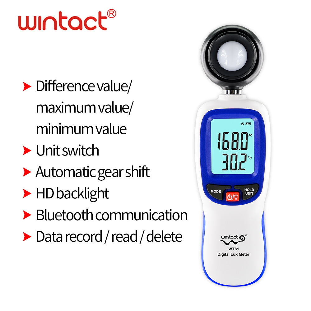 汇天益 WT81 手持式数字照度计 光照表 Illumination photometer