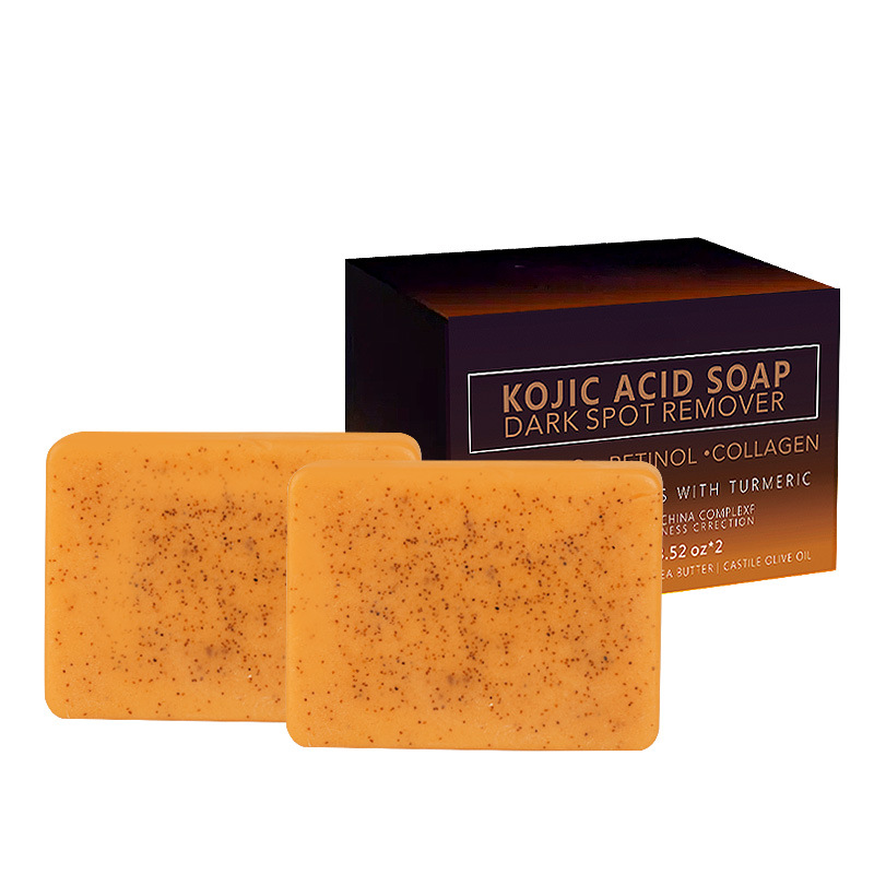 Turmeric granule soap 100g*2 English D packaging