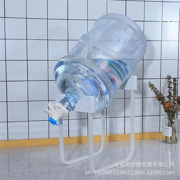 Fábrica al por mayor multi-Color extraíble cubo rack Oficina cubo de agua pura soporte invertido soporte de agua embotellada