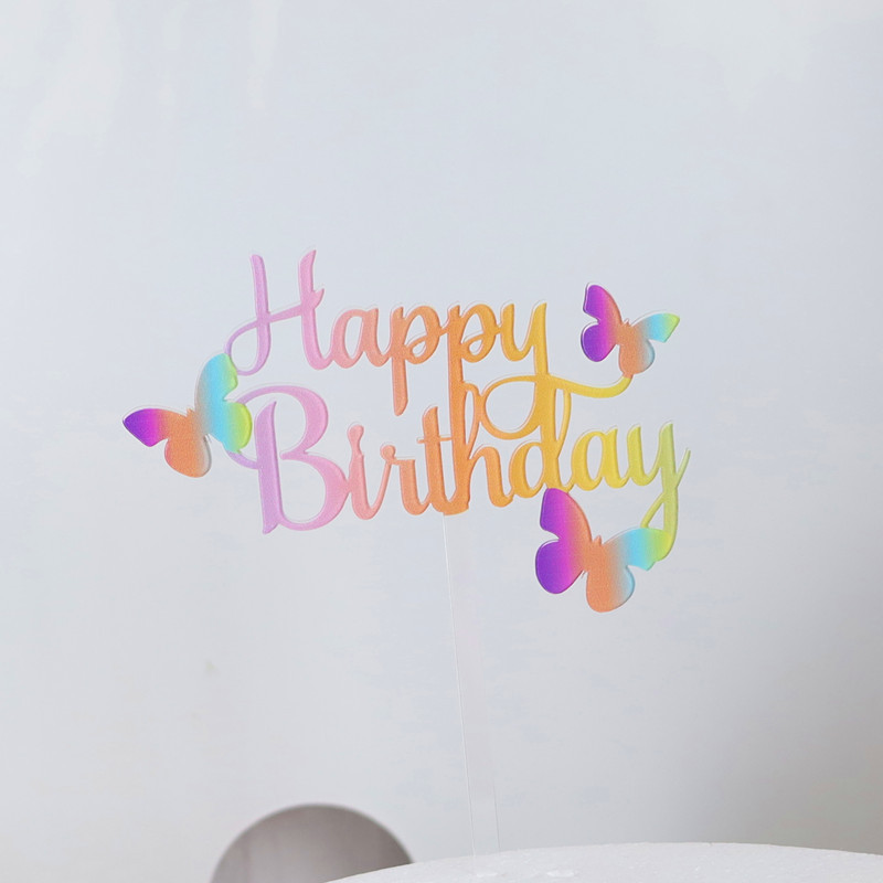 Arylic Cake Decorating Supplies Birthday display picture 2