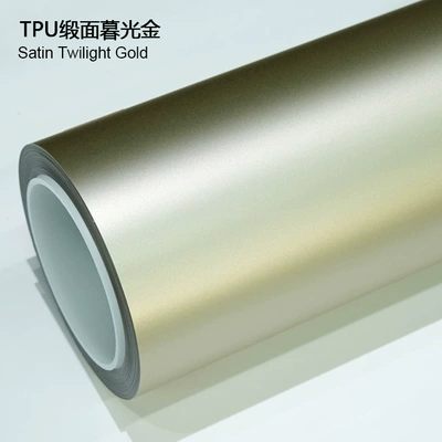 Factory Direct Sales Tpu Matte Auto Color Change Film - tpu-satin-twilight-gold-1524m15m