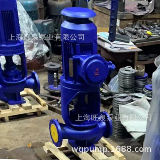 上海旺泉ISGB便拆式管道离心泵、便拆泵、立式管道离心泵