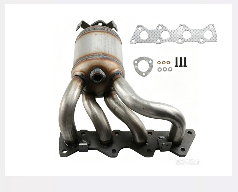 Three-way catalytic converter suitable for Volkswagen Polo 2009-2020 Mk5 and Gol; three-way catalytic converter assembly
