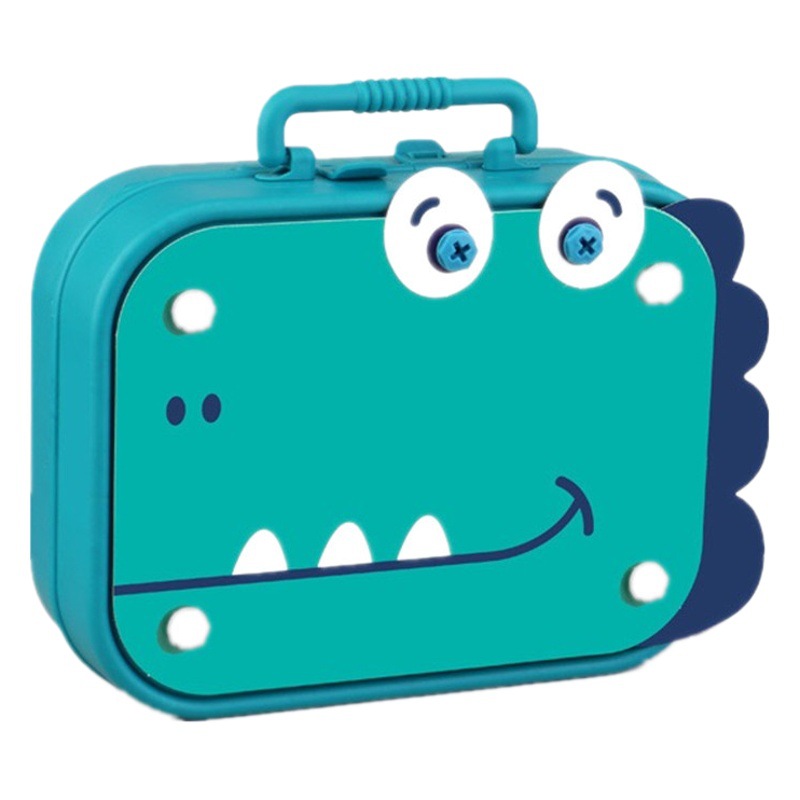 Tiktok popular children's DIY toy repair toolbox electric hand-twist screw repair puzzle for baby