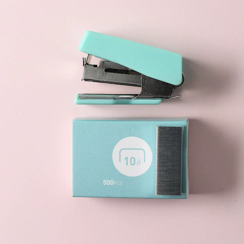 Lideme Creative Stapler Mini Stapler Binding Office Supplies Small Stapler for Office Use