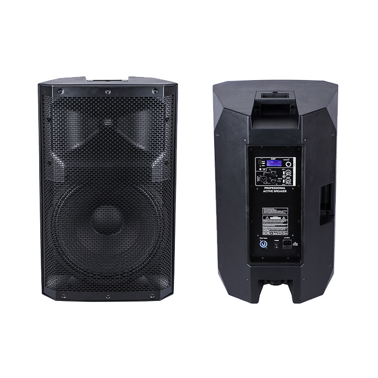 PV15 シングル 15inch アクティブスピーカー広場ダンスオーディオ屋外ライブブロードキャスト DSP スピーカー付きハイパワーフルレンジスピーカー|undefined