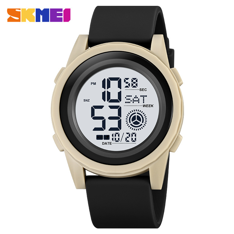 Skmei reloj deportivo personalizado para hombres de moda deportes al aire libre reloj electrónico multifunción Comercio exterior reloj de estudiante de Venta caliente