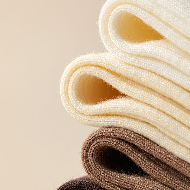 Calzini sopra il ginocchio in cashmere, calzini in pile da donna, autunnali e invernali, calzini lunghi, spessi e caldi, calzini alti invernali fino al ginocchio_voghion.com