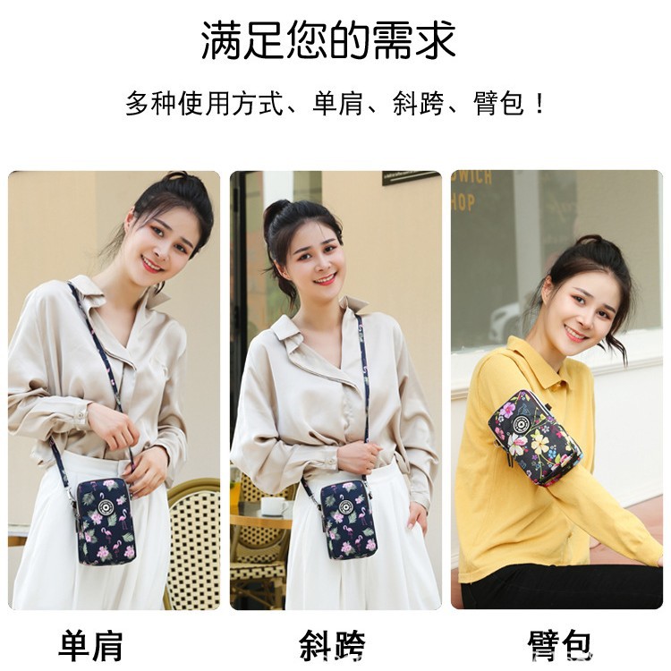 2022 nuevo bolso del teléfono móvil Mini Bolso pequeño crossbody bolso femenino del teléfono móvil del verano bolso del cambio que cuelga mamá impermeable