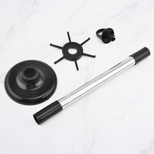 Stainless steel kitchen utensil storage rack, hole-free floor-mounted hanger, cooking pot and spoon organizer, dishwasher safe.