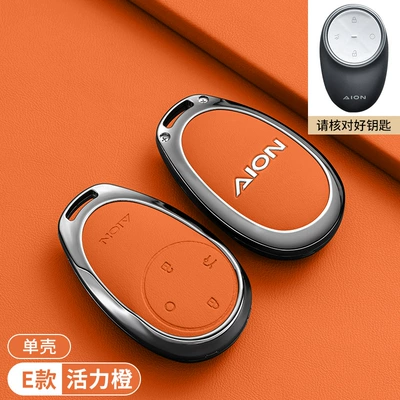 Rt/I60/V Tyrannosaurus Y Plus | Car key bag - aian-e-type-vibrant-orange-single-shell