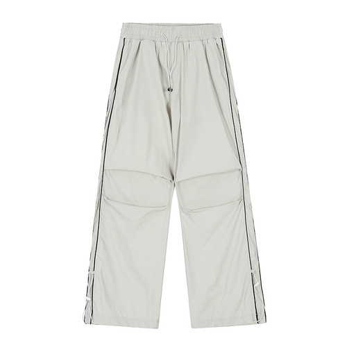 Dopamine Long Pants American Casual Pants Unisex Summer Jazz Dance Loose Wide Leg Quick-Dry Sports Trousers