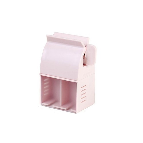 No punching automatic toothpaste squeezer creative bathroom toilet lazy toothpaste holder home macaron squeeze toothbrush holder