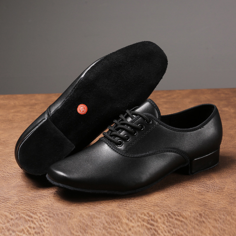 Men's Professional Dance Shoes, Modern Dance Shoes, New High-Heeled Square Dance Shoes, Ballroom Dance Shoes, Performance Dance Shoes