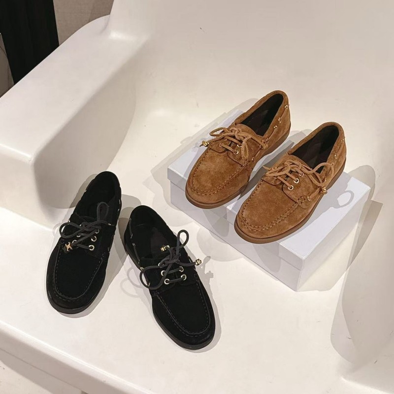 Haute Couture 25 新しいクラシックつや消し牛革フラットローファー女性用、多用途で快適な女性用シングルシューズ、女性用スリッポンシューズ|undefined