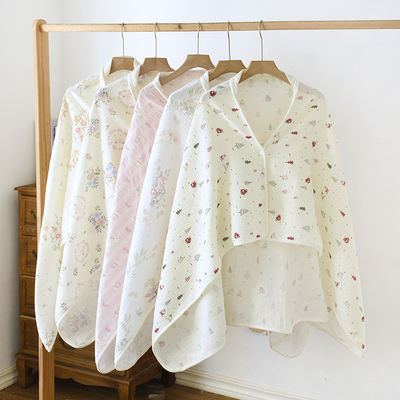 Cervical Spine Protection Large Shawl Summer Crepe Cotton Windproof Air-Conditioned Room Cold Protection Waist Protection Maternal Breastfeeding Pregnancy Thin Blanket Cervical Spine Protection Large Shawl Summer Crepe Cotton Windproof Air-Conditioned Room Cold Protection Waist Protection Maternal Breastfeeding Pregnancy Thin Blanket