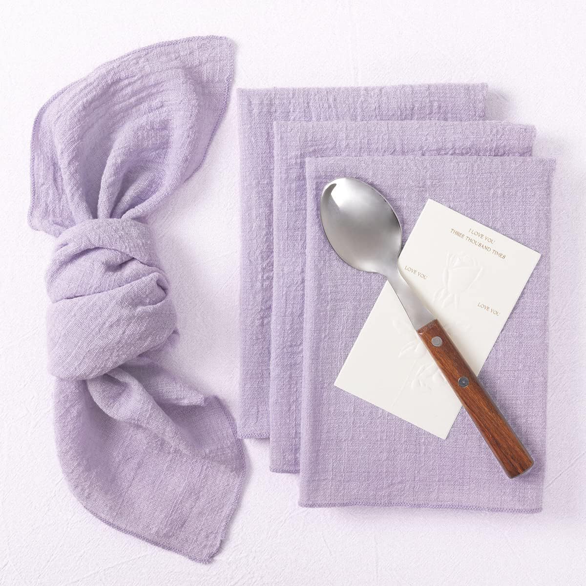 Servilletas de tela de bambú y algodón con costuras invisibles, servilletas para bodas, fiestas, manteles individuales occidentales, decoración de mesa, fabricante de servilletas de alta demanda transfronterizas.