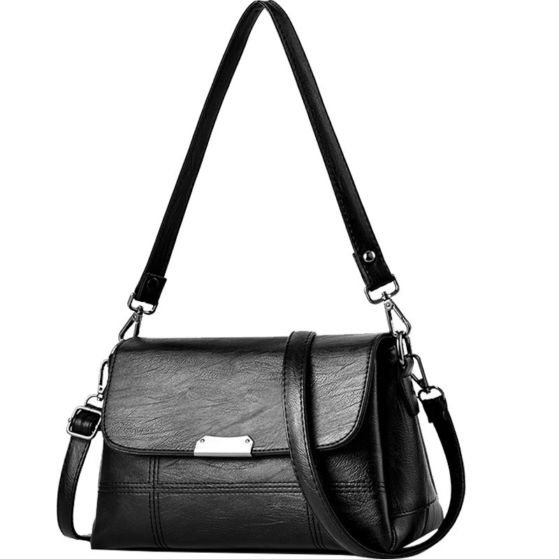 Luxury Designer Women's Bag Preppy Summer High-Quality Women's Leather Top Handle Bag New Luxury Handbag