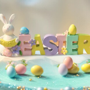�ͻ�b�֬���ӱ���ĸHAPPYEASTER��ĸ�������Ք[����ͯ�Y��