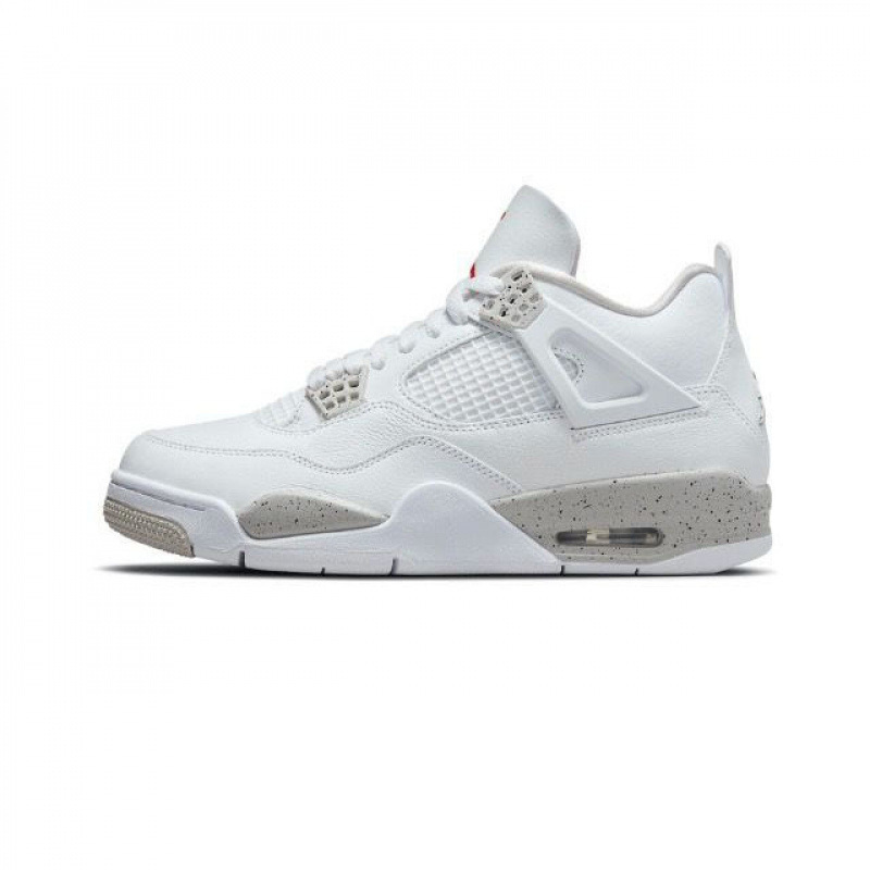 莆田純正工場 aj4 ホワイトセメント実用バスケットボールシューズパリ電動エアクッションロートップ男性と女性のスポーツシューズ|undefined