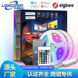 LED涂鸦WiFiZigBee氛围灯条天猫声控智能装饰自粘低压12V灯带
