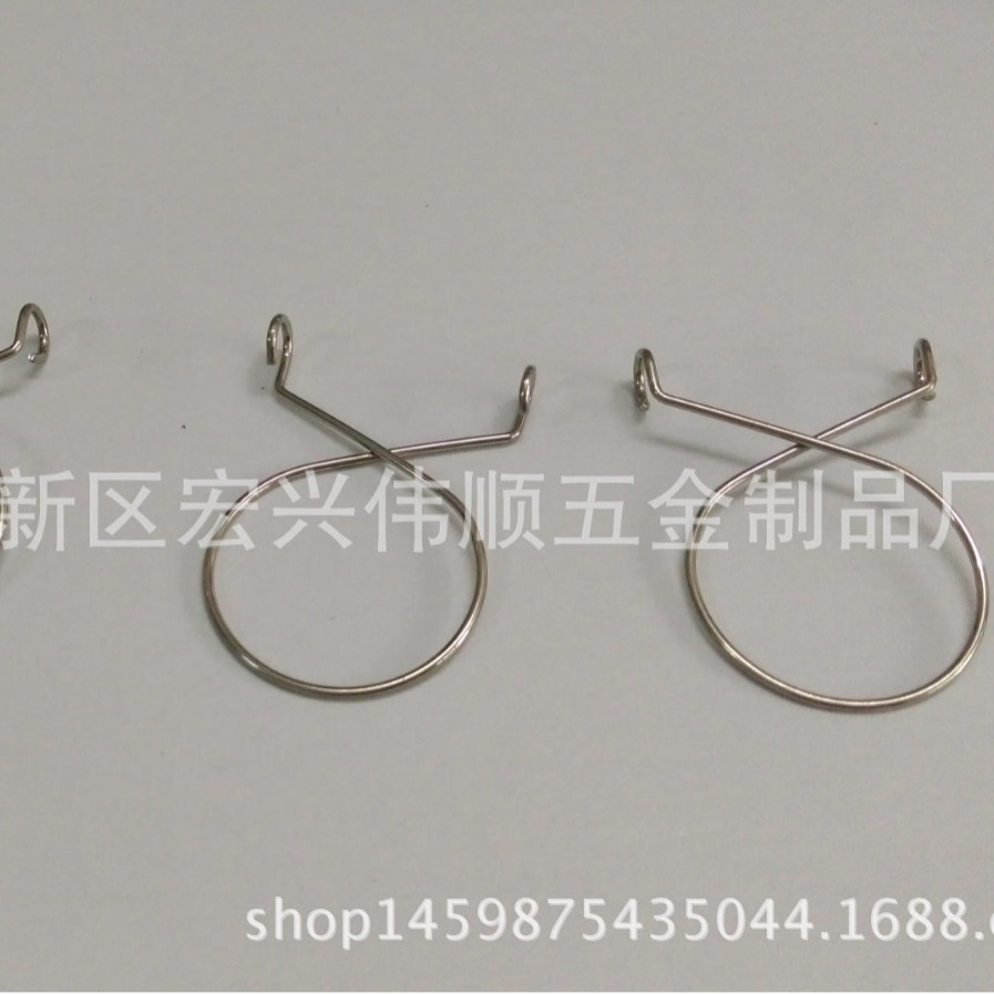 深圳家用水管夹弹簧 不锈钢丝箍水管夹子弹65Mn簧箍管卡喉箍卡箍