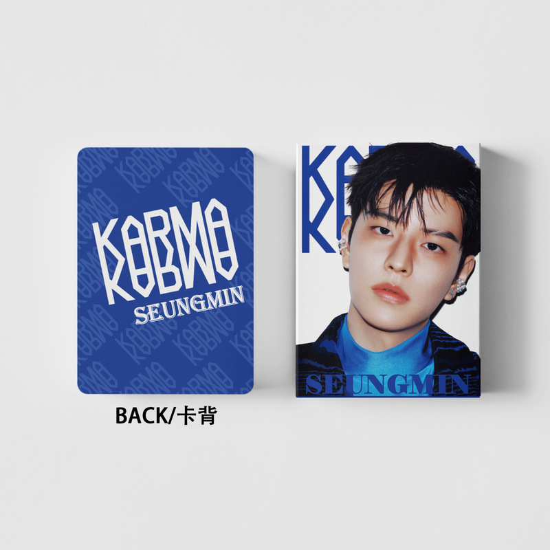 现货127张Stray Kids小卡金昇玟Seungmin小卡贴纸KARMA|undefined