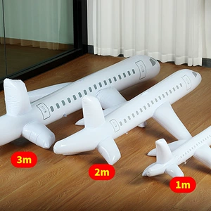 Надувной самолет из ПВХ, мультяшная игрушка, 1м, 2м, 3м