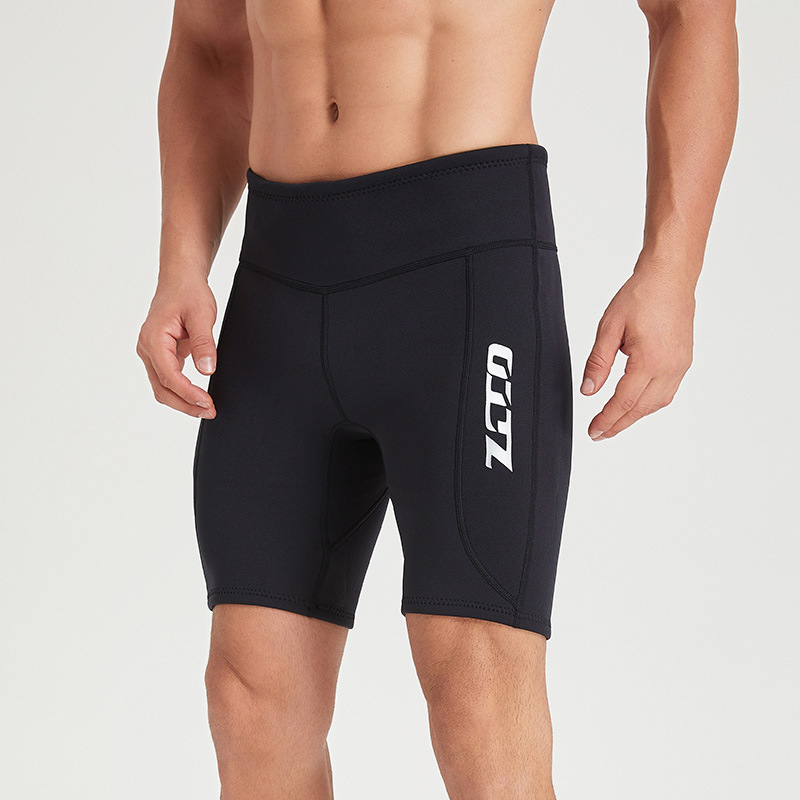 New 2mm diving shorts for men and women, thickened and warm swim shorts, rafting shorts, boating shorts, diving pants, swimming pants