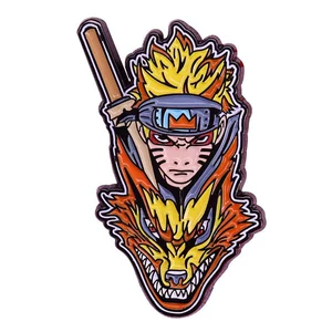Japanese Anime Naruto Naruto Cartoon Brooch School Bag Decoration Enamel Pin Lovers Badge Gifts