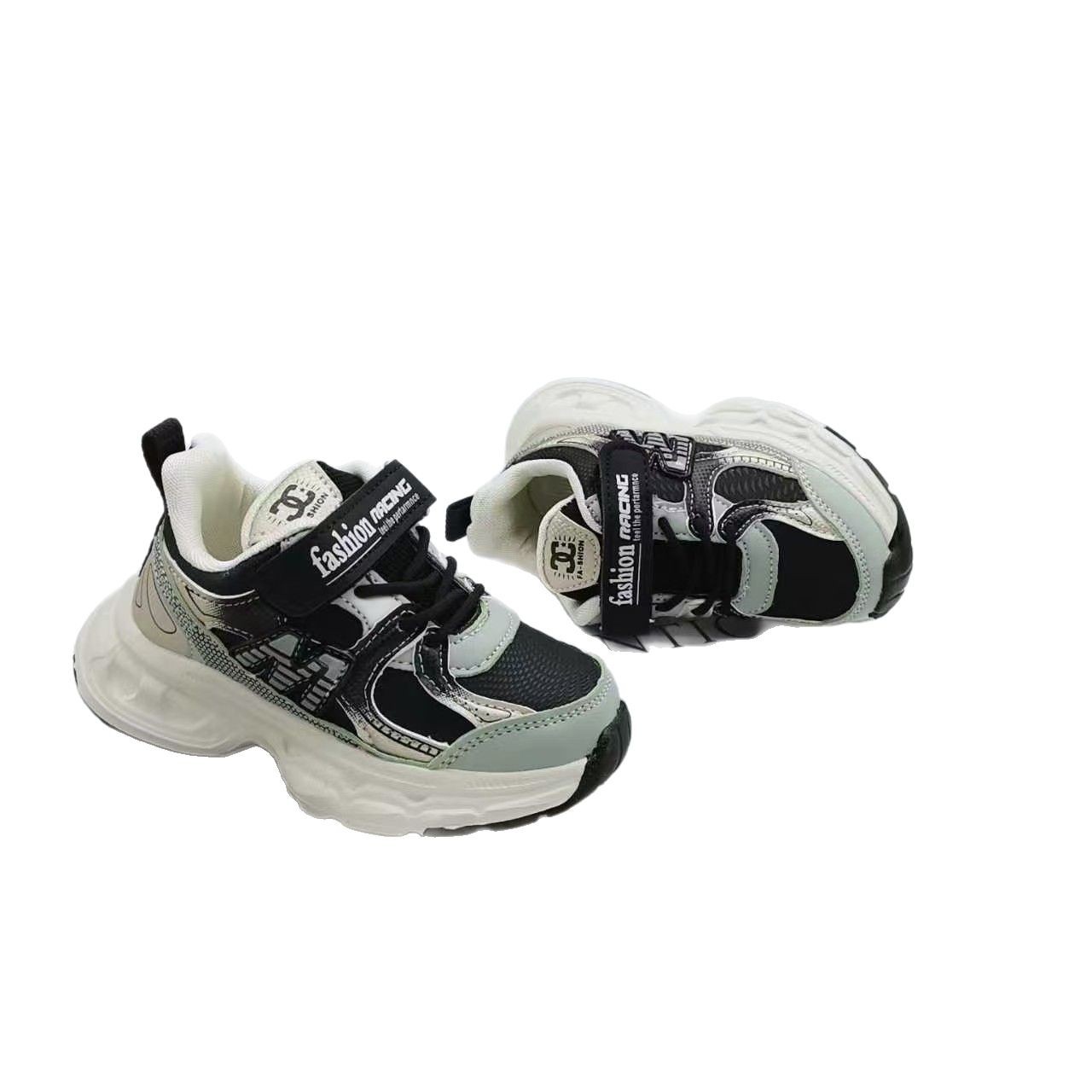 Otoño nuevo 2025 zapatos de cuero para niños y niñas zapatos deportivos para bebés zapatos de correr para niños y niñas